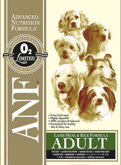 ANF Lamb and Rice Dry Dog Food 