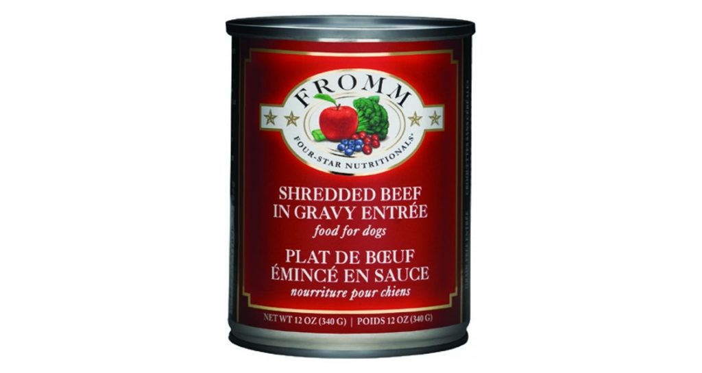 Four-Star SHREDDED BEEF IN GRAVY ENTRÉE food for dogs