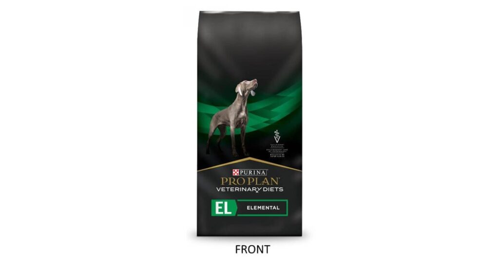 Purina Pro Plan Veterinary Diets EL Elemental (PPVD EL) front label